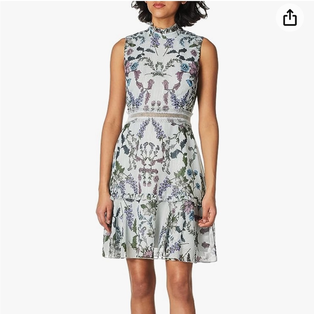 BOGO! NWT Donna Morgan blue shimmer dress